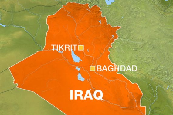 Tikrit, Iraq map