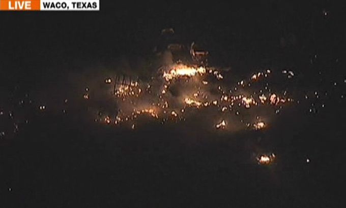 Waco texas fertiliser plant explosion