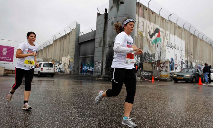Occupied West Bank hosts first marathon