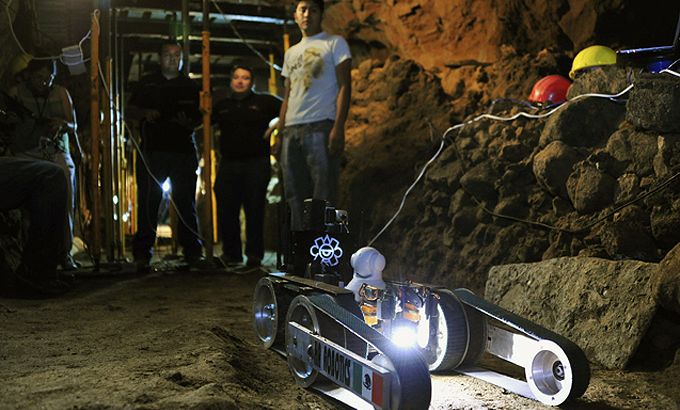 Robot unravels ancient Mexico mysteries