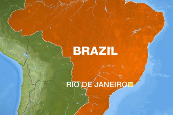 Rio de Janeiro map