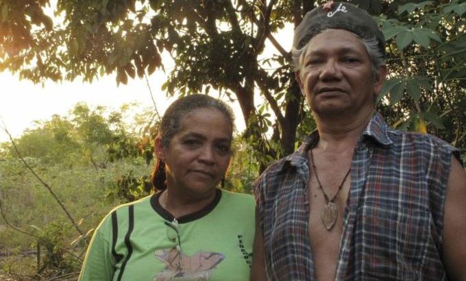 File photo of Amazon rainforest activists Jose Claudio Ribeiro da Silva and his wife Maria do Espirito Santo in Praia Alta Piranheira
