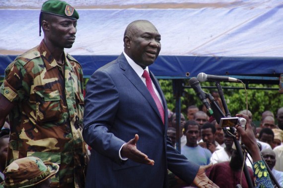 Central African Republic''s new President Michel Djotodia