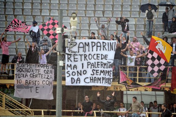 Palermo fans