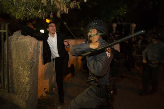 Ultra-orthodox protest