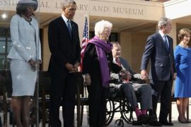George W. Bush Library Dedication Attended By President Obama And Former Presidents