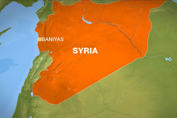 Syria Maps Baniyas