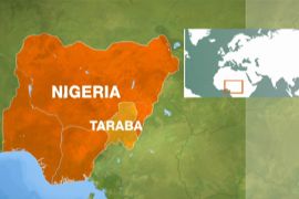 taraba nigeria map