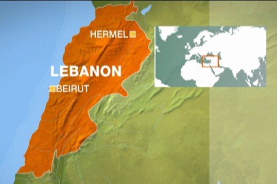 hermel map lebanon