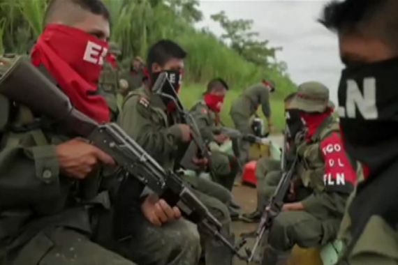 Colombia rebels push to join peace talks