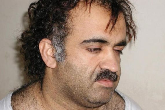File photo shows Khalid Sheikh Mohammed during his arrest