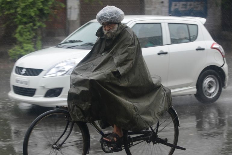 A practical coat for a cyclist