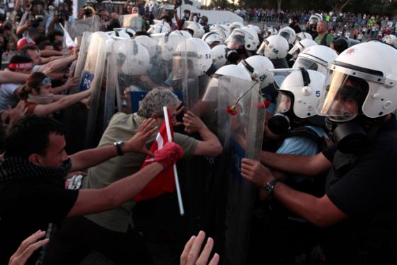 Taksim protest