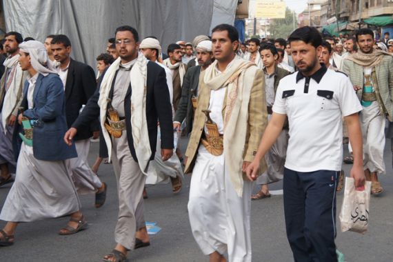 Yemen protesters