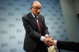 Alan Greenspan Takes Part In Discussion On Economic Costs Of Gov''t Activism