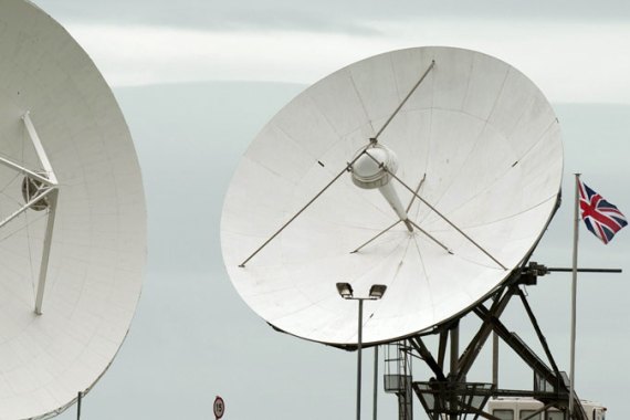 GCHQ satellite dishes