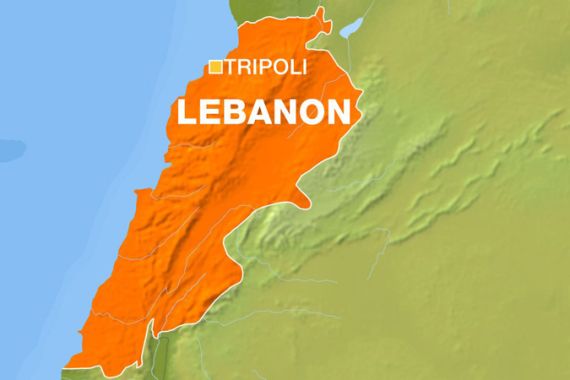 Lebanon Tripoli Map