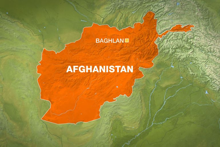 Baghlan map