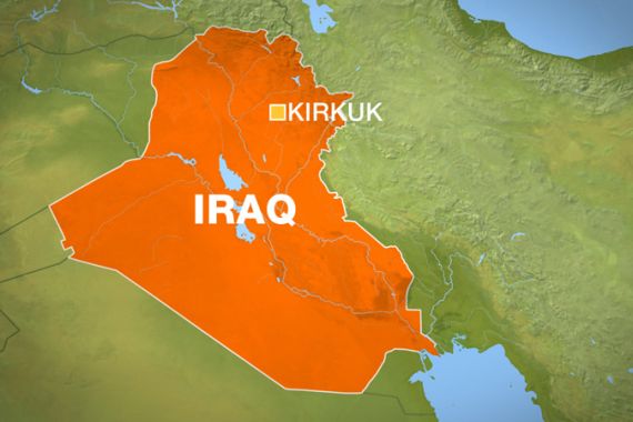 Iraq Kirkuk Map