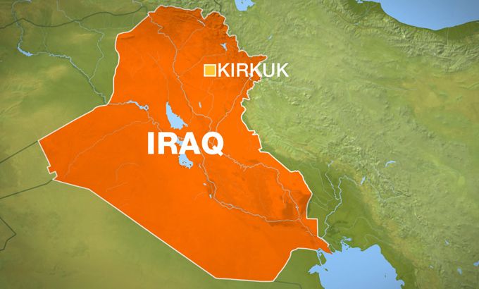 Iraq Kirkuk Map