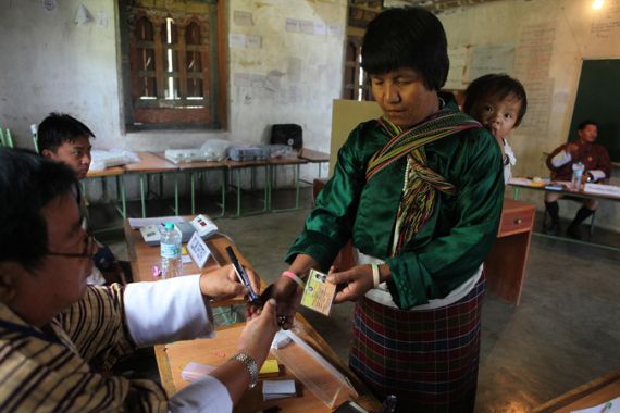 Bhutan voters