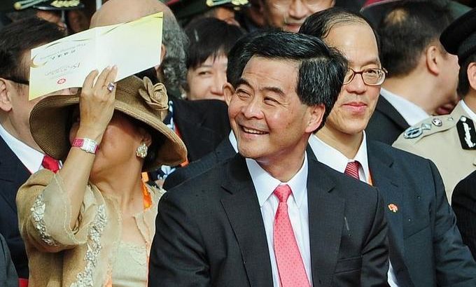 New Hong Kong Chief Executive Leung Chun