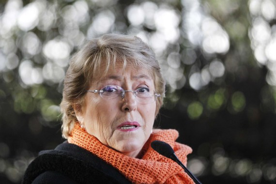 Former Chilean President Michelle Bachelet