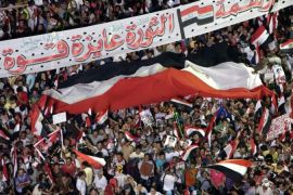 Supporters and opponents of ousted President Morsi protest in Cairo