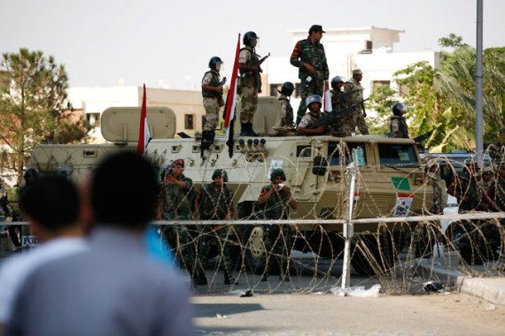 Military presence - clashes - Egypt Coup