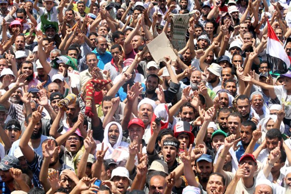 Police to crack down on Morsi protesters