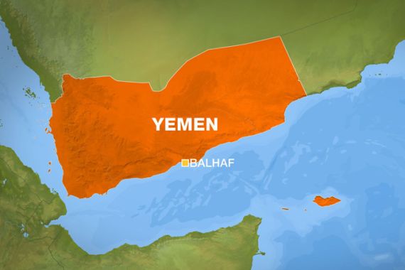 Balhaf yemen map
