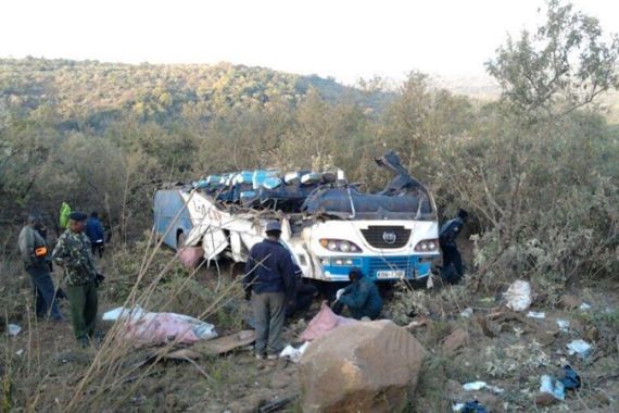Dozens die in Kenya bus accident