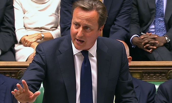 Britain''s Prime Minister David Cameron