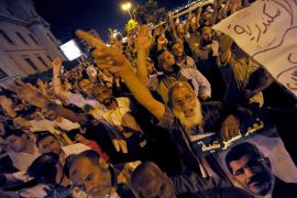 Morsi supporters in Alexandria