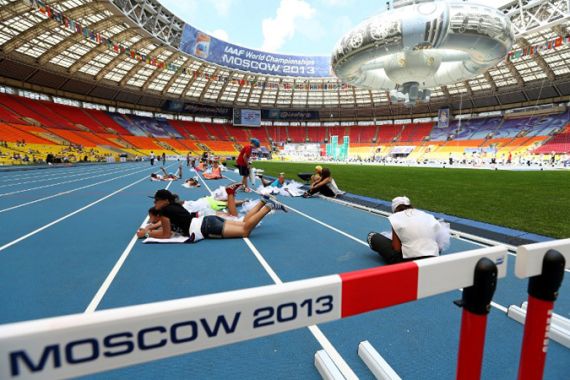 Moscow athletics stadium
