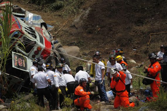 Guatemala bus accident