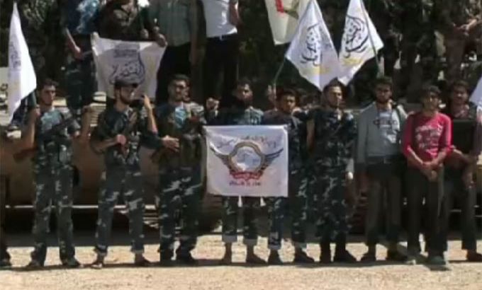 Rebel groups merge in Syria