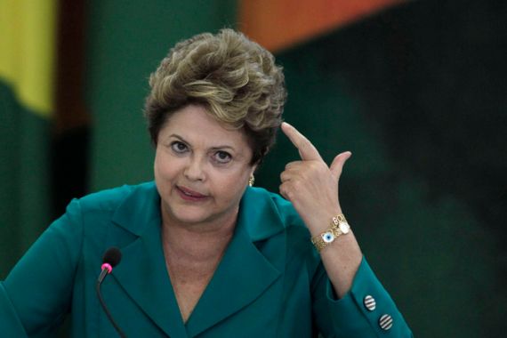 Brazilian President Rousseff