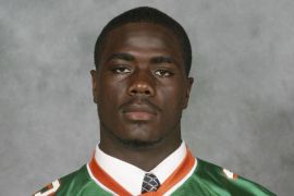 Handout shows former Florida A&M University student and football player Ferrell