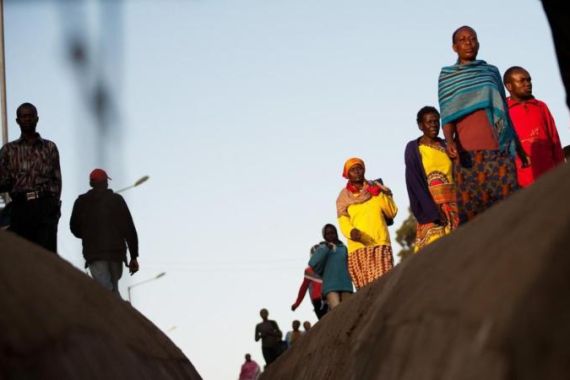 People from Kibera, Nairobi''s largest sl