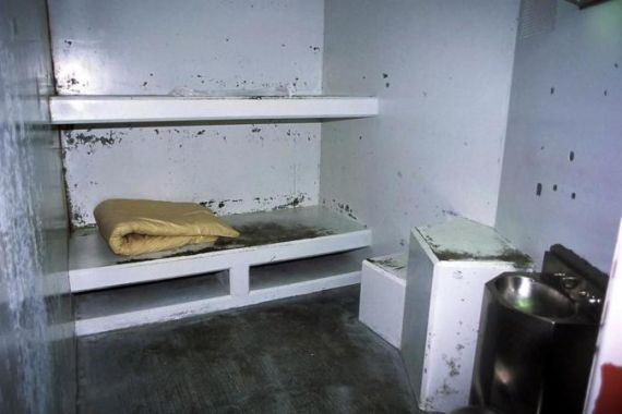 File photo of a cell in the Secure Housing Unit of Pelican Bay State Prison in Crescent City, California