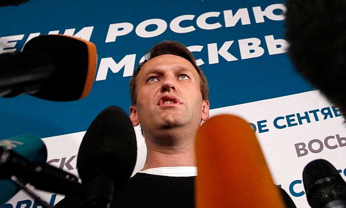 Opposition leader Alexei Navalny