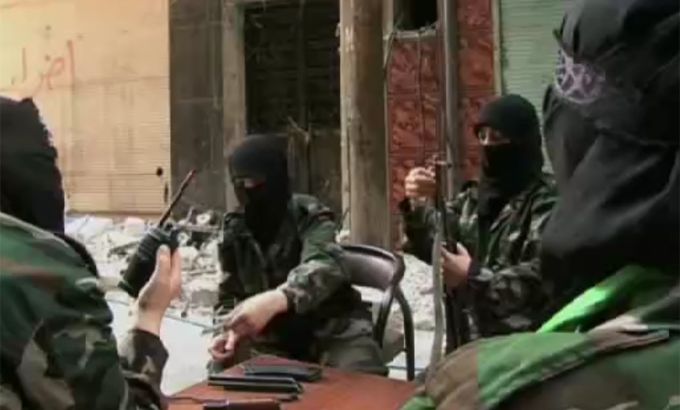 All-female rebel group fights in Aleppo