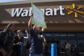 Walmart workers are to strike for higher wages [Reuters]