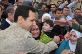 Recent visitors to the presidential compound in Damascus say that Assad seems very confident and convinced that military victory is near, writes Gerges [EPA]