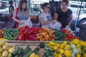 In the US, the number of local farmers' markets tripled between 1998 and 2013, writes Cox [AFP]