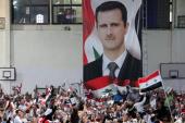 The coming elections is likely to be Bashar al-Assad's last, writes Khatib [EPA]