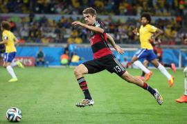 In the July 8 World Cup semi-final, Brazil lost to Germany 1-7 [Getty Images]