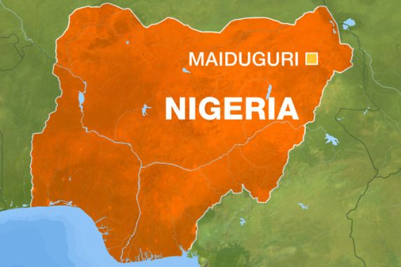 Nigeria Maiduguri map