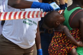 Liberia Ebola checks